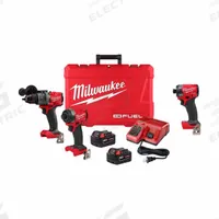 MILWAUKEE Combination Kit: Battery Included (MPN 3697-22, 2953-20)