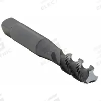 WIDIA GTD Spiral Flute Tap: M16x1.5 Metric, D6 / 6H, 3 Flute, Semi-Bottoming Chamfer (MPN 5365637)