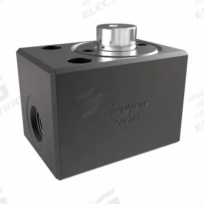JERGENS Hydraulic Cylinder: Single Acting, 6,100 lbf Nominal Capacity, 5/8 in Stroke Lg - Block Body Hydraulic Cylinders