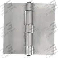 APPROVED VENDOR Butt Hinge: Steel, Full Mortise, 2 1/2 in Leaf Wd (MPN 4PA72). Key specifications — Removable Pin: No; Bearing Type: Plain; Material: Steel.
