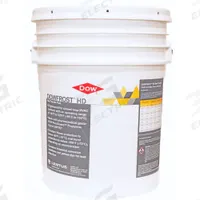 DOWFROST Heat Transfer Fluid: DOWFROST HD, 30% Concentration, Yellow, 5 gal Pail, -50.8°F to 325.4°F (MPN 9992117). Key specifications — Brand: DOWFROST; Series: DOWFROST HD.