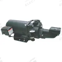DAYTON Shallow Well Jet Pump: 1/2 hp HP, Single Phase, 115/230V AC, Ejector Included, Included (MPN 5UXJ9). Key specifications — Rated Voltage: 115/230V AC; Brand: DAYTON; Ejector Included: Ejector Included; Ejector: Included.