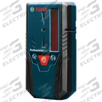 BOSCH Line Laser Receiver: Includes Batteries, Blue, AAA, Red, 4 7/8 in Overall Ht, GCL 2-160 (MPN LR 6). Key specifications — attr935972: BOSCH; attr937994: AAA; attr940214: Blue; attr940215: Red; attr940217: GCL 2-160; attr940221: Mounting Bracket; attr940223: Plastic; attr981186: Yes.
