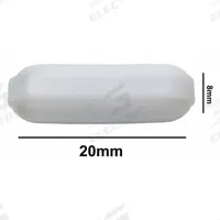 Stirring Bar: Octagon, Alnico, 20 mm Overall Lg, 8 mm Dia, Autoclavable, White (MPN F37120-0020). Key specifications — Color: White; Brand: SP SCIENCEWARE; Product Type: Stirring Bar; Shape: Octagon.