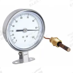 APPROVED VENDOR Analog Panel Mount Thermometer: 0°F to 100°F, ±1°F Scale Division, 3.5 in Dial Dia (MPN 12U604). Key specifications — Brand: APPROVED VENDOR; Accuracy: ±1 °F Scale Division.