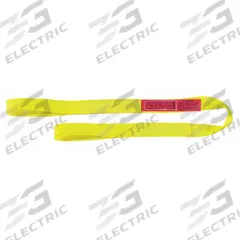 LIFT-ALL Web Sling: Type 3, Nylon, 20 ft Sling Lg, 8 1/2 in Eye Lg, 2 Plies (MPN EE2601NFX20). Key specifications — Sling Type: Type 3; Brand: LIFT-ALL; Tag Type: Standard Tag.