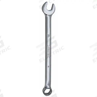 PROTO Combination Wrench: Alloy Steel, Chrome, 9 mm Head Size, 5 5/8 in Overall Lg - Metric 6-Point Combination Wrenches