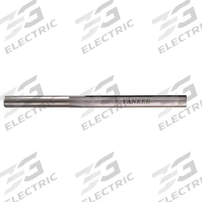 YANKEE Chucking Reamer: 0.238 in Dia, B, Straight Flute - Straight-Flute High-Speed Steel Chucking Reamers