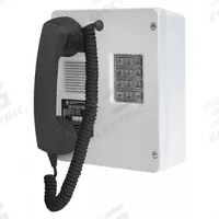 HUBBELL GAI-TRONICS Telephone: Surface Mount, Rugged Phones for Haz Areas, Keypad, 246-001, Indoor. Key specifications — attr928999: Corrosion Resistant; attr929001: No; attr929004: No; attr929005: Yes; attr928966: 246-001; attr928972: Hytrel; attr928968: No; attr928970: Gray.