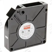 DAYTON Axial Fan: 31 cfm Airflow @ 0.000 in SP, 4 3/4 in Ht, 1 1/2 in Dp, Terminals, IP20, 230V AC (MPN 2RTD3). Key specifications — Blade Material: Polybutylene; Brand: DAYTON.