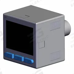 SMC High Precision Pressure Switch: 1/8 in Port Size, 1 Output/2 Output NPN/PNP Open Collector, 2M (MPN ZSE20B-R-N01-W). Key specifications — attr124221: ZSE20B-R-N01-W; attr124227: ZSE20B(F); attr124234: 1 Output/2 Output NPN/PNP Open Collector; attr124235: 12 to 24V DC; attr1042233: 4-Pin Snap-In Plug.