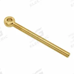 AMPG Fixed Rod End: Brass, Plain, 5 in Hole Center-to-End Lg, Right Hand, 3/8"-24 Thread Size (MPN ZEB118-BR). Key specifications — attr952243: AMPG.