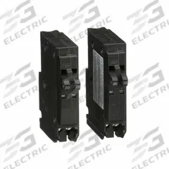 SQUARE D Miniature Circuit Breaker: 20/30 A, 120/240V AC, Single Phase, 10kA at 120/240V AC, 2 Poles (MPN QO20303020). Key specifications — Phase: Single; Amps: 20/30 A; AC Voltage Rating: 120/240V AC; Max. AIR Rating: 10kA at 120/240V AC; For Use With: QO Load Centers and NQ Panelboards; Brand: SQUARE D.