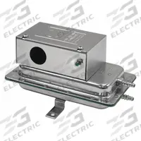 Air Pressure Switch: Adj, Auto Reset, 0.03 in wc to 12 in wc, Conduit Box, SPDT, Barb (MPN AFS-405-112). Key specifications — Switch Voltage: 115 to 277V AC; Manufacturer Part Number: AFS-405-112; Brand: CLEVELAND CONTROLS.
