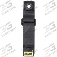 RIP-TIE Hook-and-Loop Cinch Strap: 10 in Lg, 2.50 in, 1 in Wd, 90 lb Tensile Strength, Black, 10 PK (MPN N-10-G10-BK). Key specifications — Color: Black; Brand: RIP-TIE; Includes: Brass Grommets; Max. Bundle Dia.: 2.50 in.