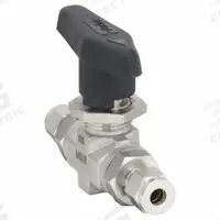 PARKER Manual Two-Way Ball Valve: 1/4 in, 316 Stainless Steel, Straight, Sweat x Sweat, Three-Piece (MPN 4A-B6LJ2-SSP). Key specifications — Brand: PARKER; Handle: Lever.