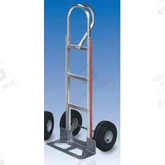 MAGLINER General Purpose Hand Truck: 500 lb, Single-Loop, Silver, Aluminum, Pneumatic, Rubber (MPN HMK15AUA4). Key specifications — Brand: MAGLINER.