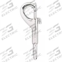 LUCKY LINE PRODUCTS Slide Bolt Snap: 1 Snaps, Slide Bolt, Zinc, 7/16 in Opening Size (MPN 4FCN1). Key specifications — Application Restrictions: Not For Lifting; Brand: LUCKY LINE PRODUCTS; Opening Type: Slide Bolt.