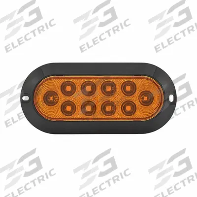 MAXXIMA Oval stop/turn/ tail light: LED, Stop, Turn, and Tail Combo Light, Amber - Stop, Turn & Tail Combination Lights