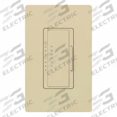 LUTRON Countdown Timer: 1 hr Max, 5 min Min, SPST, 120V AC, No Wall Plate Included, Ivory (MPN MA-T51MN-IV). Key specifications — Brand: LUTRON; Includes Hold: No Hold Included.