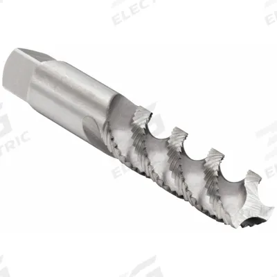 CHICAGO-LATROBE Spiral Flute Tap: 7/16"-20 UNF, H11 / 1B, 3 Flute, Semi-Bottoming Chamfer (MPN 313532) - Oversized Spiral-Flute Taps