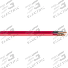 SOUTHWIRE Fire Alarm Cable: 1,000 ft Cable Lg, Plenum, Plenum, PVC, PVC, Red, PVC, 4 Conductors (MPN G40505-1A). Key specifications — Brand: SOUTHWIRE; Conductor Gauge: 18 AWG; Jacket Material: PVC; Solid/Stranded: Solid.