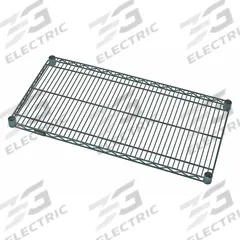 QUANTUM Wire Shelf: 54 in x 18 in, 1 Shelves, Quick-Adjust, 800 lb Load Capacity, Dry/Wet, Green (MPN 1854P). Key specifications — Recommended Environment: Wet; Material: Steel; Brand: QUANTUM; Color: Green; Finish: Epoxy Coated.