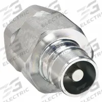 SNAP-TITE Hydraulic Quick Connect Hose Coupling: 1/2 in, Steel, 53 lpm Max. Flow Rate, Fluorocarbon (MPN VHN8-8FV). Key specifications — Thread Size: 1/2"-14; Seal Material: Fluorocarbon; Brand: SNAP-TITE.