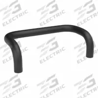 JW WINCO Pull Handle: Threaded Holes, Aluminum, Black, 9.84 in Mounting Hole Center to Center (MPN 28W250X08). Key specifications — Screw Size: M10; Brand: JW WINCO; Color: Black.