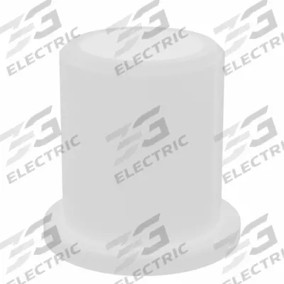 BUNTING BEARINGS Flanged Sleeve Bearing: Nylon, 3/8 in Bore, 1/2 in OD, 5/8 in Overall Lg - General Purpose Plastic Flanged Sleeve Bearings