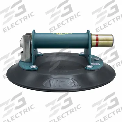 WOOD'S POWR-GRIP Suction Cup Lifter: Suction Cup Lifter, Flat, 150 lb Max Load Capacity - Handheld Manual Suction-Cup Lifters