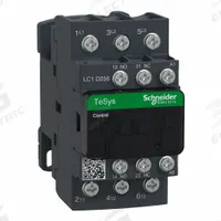 SCHNEIDER IEC Magnetic Contactor: Non-Reversing, 3 Poles, 3NO Contacts, 25 A, 120V AC Coil (MPN LC1D256G7). Key specifications — Brand: SCHNEIDER; Integrated Surge Suppression: No.
