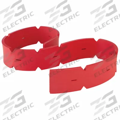 TENNANT Front Squeegee Blade: Polyurethane, 3 7/8 in Overall Wd, Red - Replacement Squeegee Blades for Floor Cleaning Machines