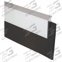 PEMKO Door Weatherstripping: Flat Insert, 8 ft Lg, 2 1/4 in Wd, 2 1/4 in Ht (MPN 3151CN896). Key specifications — Insert Material: Neoprene; Flange Material: Aluminum; Brand: PEMKO.