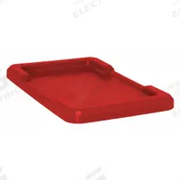 QUANTUM STORAGE SYSTEMS Lid: 25 1/8 in x 16 in, Red, FDA Compliant, 52GZ12, TUB2516-8 (MPN LID2516-8RD). Key specifications — Compatible Tote - Grainger Part Number: 52GZ12; Compatible Tote - Manufacturer Model Number: TUB2516-8; Brand: QUANTUM STORAGE SYSTEMS; Material: Plastic.