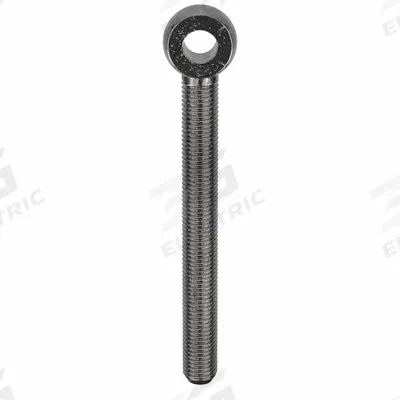 APPROVED VENDOR Fixed Rod End: Steel, Black Oxide, Right Hand, M10-1.50 Thread Size - Steel Male Threaded Fixed Rod Ends