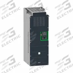 SCHNEIDER ATV930: In Phase Three, 380-480V AC, Out Phase Three, 200 hp, 250 A Output Current - Max (MPN ATV930C13N4CUS). Key specifications — Style: Chassis; Color: Black/Green; Output Phase: Three.