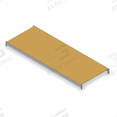 TENNSCO Shelf: 96 in x 24 in, Particleboard - Particleboard Decking Bulk Rack Shelf Kits