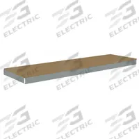 TENNSCO Shelf: 84 in x 18 in, 1,750 lb Load Capacity, Particleboard, Gray, Shelf (MPN ZLCS-8418D). Key specifications — Decking Material: Particleboard; Includes: (4) Beams; Decking Finish: Unfinished; Shelf Configuration: Single Straight; Color: Gray; Frame Material: Steel; Brand: TENNSCO; Frame Finish: Zinc Plated.