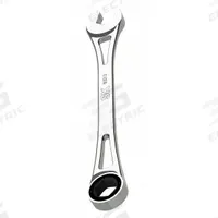 SK PROFESSIONAL TOOLS Combination Wrench: Alloy Steel, Chrome, 19 mm Head Size, 11 in Overall Lg (MPN 80013). Key specifications — attr309600: 19 mm; attr309611: Chrome; attr309610: Alloy Steel; attr309604: No; attr309612: No; attr309613: No; attr309615: No; attr324932: SK PROFESSIONAL TOOLS.