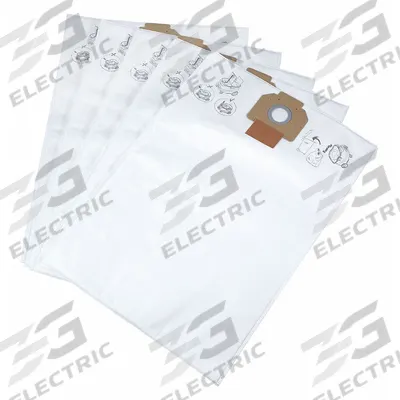 MILWAUKEE Vacuum Bag: Milwaukee, 8960-20, Dry, Fleece, 1-Ply, Std - Shop Vacuum Bags