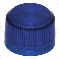 EATON Pilot Light Lens: 30 mm Panel Mounting Hole Dia, Blue, Fresnel, Incandescent/LED, E34 (MPN E34H6). Key specifications — Brand: EATON; Compatible with Series: E34; Lens Material: Plastic.