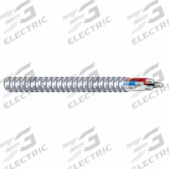 SOUTHWIRE Metal Clad Cable: 12 AWG, 2 Conductors, Copper, 50 ft, Aluminum, Std, THHN/THWN (MPN 68948901-50). Key specifications — Brand: SOUTHWIRE.