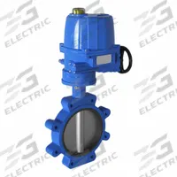 ABZ VALVES Butterfly Valve: For HVAC/Wastewater/Water Media, Ductile Iron, 120V AC, 8 in Pipe Size (MPN 5350037380). Key specifications — Input Control Signal: Manual; Brand: ABZ VALVES.