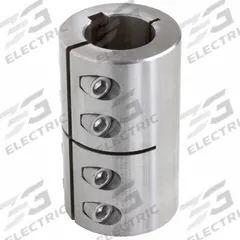 CLIMAX METAL PRODUCTS Rigid Shaft Coupling: 3/8 in Bore Dia 1, 3/8 in Bore Dia 2, Round Keyed, Inch (MPN ISCC-037-037SKW). Key specifications — attr870078: CLIMAX METAL PRODUCTS.