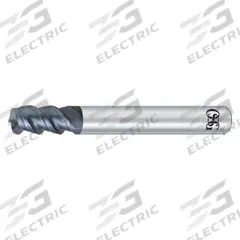 OSG Corner Radius End Mill: Carbide, WXS Coated, 3 Flute, 20 mm Mill Dia, 40 mm LOC, 3 mm Rad (MPN 3090530)