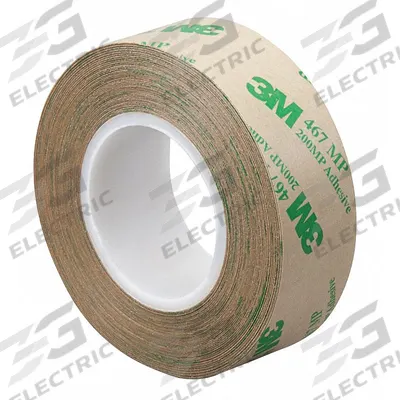 3M Transfer Tape: 1/2 in Wd, 20 yd Lg, 2.3 mil Thick, Polycoated Kraft Paper - General Purpose Adhesive Transfer Tape