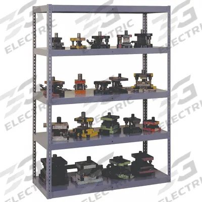 TENNSCO Boltless Shelving: Standalone, Extra-Heavy-Duty, 60 in x 24 in, 84 in Overall Ht - Extra-Heavy-Duty Solid Steel Decking Boltless Shelving