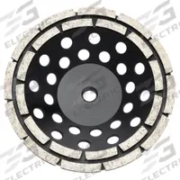 HUSQVARNA Segment Cup Grinding Wheel: Double Row, 7" Dia, 5/8"-11 Arbor, 12 Segment, Vari-Grind G65 (MPN LW2-5). Key specifications — Series: Vari-Grind G65; Brand: HUSQVARNA.