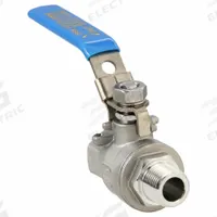 APPROVED VENDOR Manual Two-Way Ball Valve: 1/2 in, 316 Stainless Steel, Straight Valve Body, Lever (MPN G-SSVM-50). Key specifications — Brand: APPROVED VENDOR; Handle: Lever.